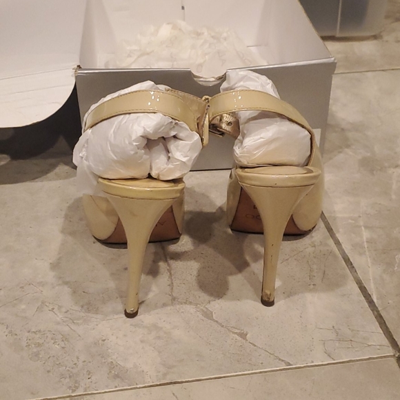 2000s aldo patent leather platform slingback - Picture 12 of 14